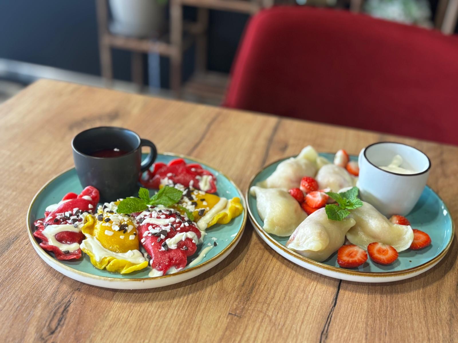 pierogi z owocami